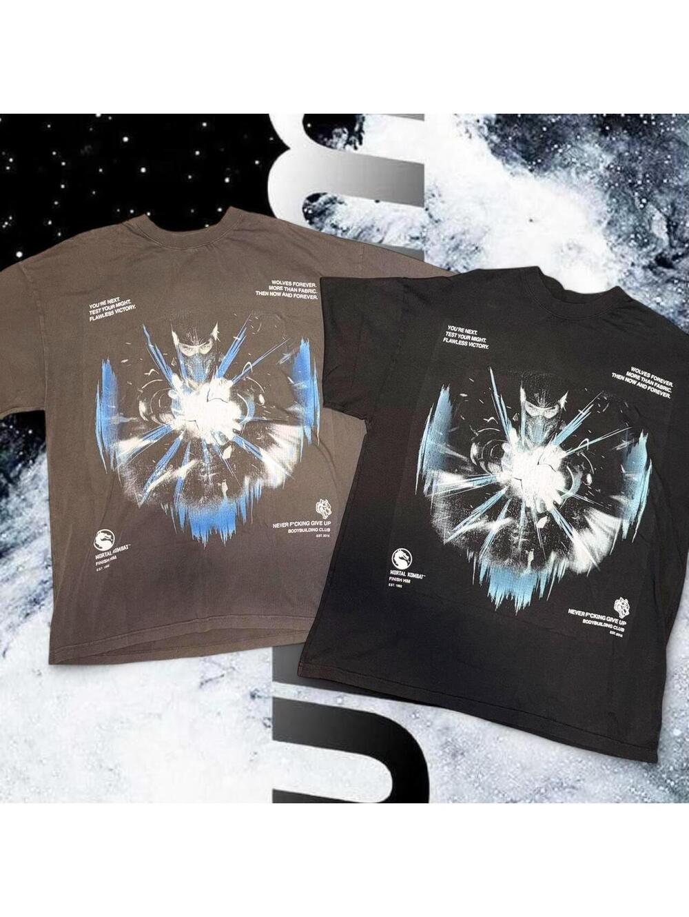 Darc Sport x Mortal Kombat Test Your Might Collection “Sub Zero” PRM Tees SAMPLE